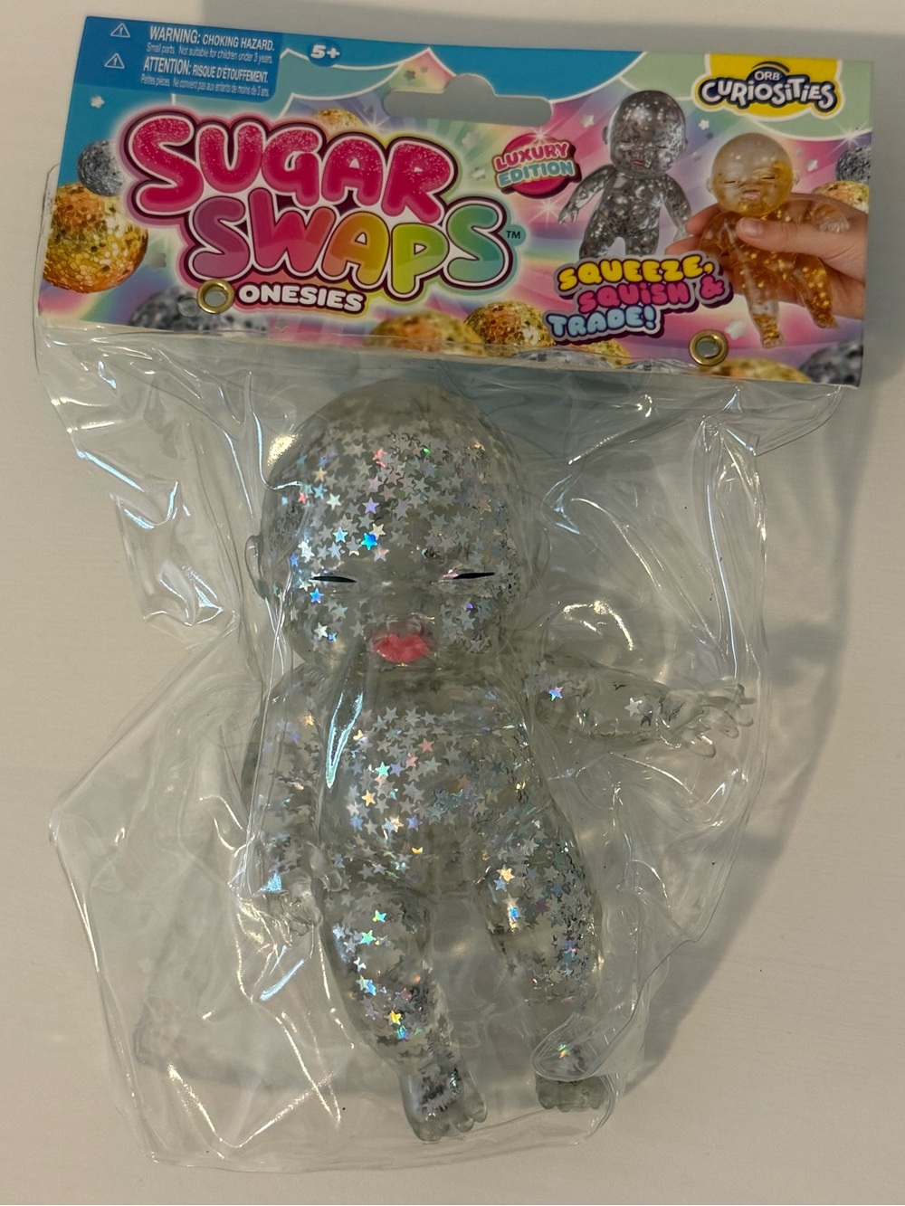 Luxury Edition Sugar Swaps Onesies Silver